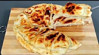 Sahur için hafif tarifler ✌ TAVA BÖREK 1 [upl. by Tserrof]