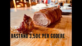 Filetto di maiale porchettato al barbecue Bastano 350€ per godere [upl. by Dnanidref597]