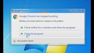 Google Chrome has stopped working Google Chrome problems fixby Tech Help Community [upl. by Izaak949]