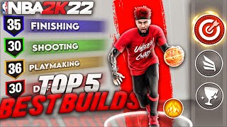 TOP 5 BEST BUILDS IN 2K22 CURRENT GEN SEASON 8 THE MOST OVERPOWERED BUILDS IN 2K22 AFTER PATCH [upl. by Anelegna]