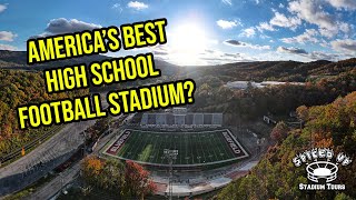 History of Mitchell Stadium in Bluefield  Americas Best High School Football Stadium [upl. by Yelekreb]