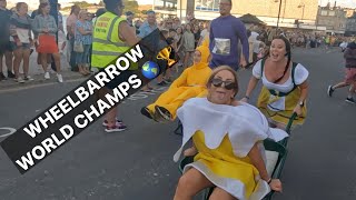 WHEELBARROW WORLD CHAMPS RACE [upl. by Domonic]