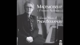 Boulanger Nadia  3 Pieces for cello and piano No 1 Modéré 1914 [upl. by Buna]