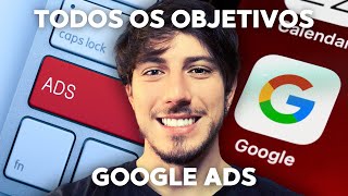 GUIA COMPLETO Tipos de Campanha no Google Ads [upl. by Angy660]