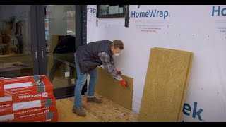 How to install continuous exterior insulation [upl. by Sel]