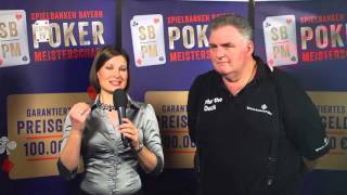 Der Bayerische Pokermeister von 2014 Dieter quotThe Duckquot im Interview [upl. by Erej]