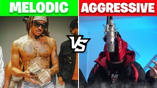 UK DRILL MELODIC RAPPERS VS AGGRESSIVE RAPPERS [upl. by Animehliw523]