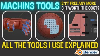 Every tool I use in Machin3 Tools explained for Blender [upl. by Genevieve]