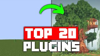 👉 TOP 20 PLUGINS para TU SERVER de MINECRAFT ✅ [upl. by Admama183]