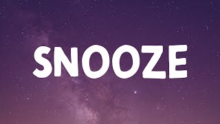 SZA  Snooze Lyrics [upl. by Ramar]