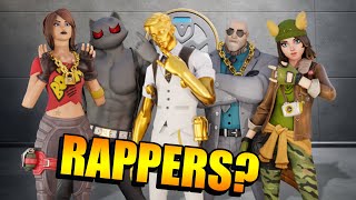 What If Fortnite BOSSES Were RAPPERS [upl. by Germano]