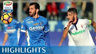 Empoli  Fiorentina  04  Highlights  Giornata 13  Serie A TIM 201617 [upl. by Dilks]