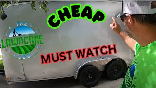 Choosing The Correct ✅ Enclosed Trailer For Lawn Care  Must Watch Before You Buy [upl. by Larrej523]