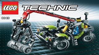 LEGO instructions  Technic  8049  Log Handler Model B [upl. by Florentia775]