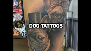 Dog tattoos  Best dog tattoo designs [upl. by Dian]