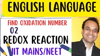 REDOX REACTION 002FINDING OXIDATION NUMBER [upl. by Judenberg]