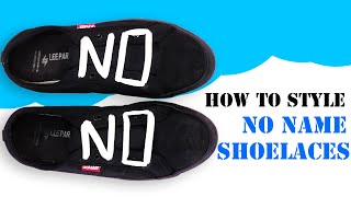 how to style shoelaces  best shoelace styles  shoelace style [upl. by Niltiac]