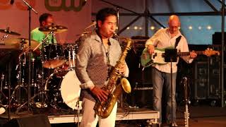 JEFF KASHIWA LIVE AT PHILADELPHIA 2018 PENNS LANDING SUMMER JAZZ FEST [upl. by Buckels]