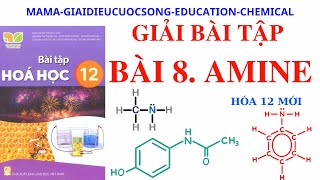 HÓA 12 GIẢI BÀI TẬP AMINE  SÁCH BÀI TẬP KẾT NỐI TRI THỨC [upl. by Atenek]