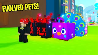 I GOT EVOLVED PETS in Pet Simulator X [upl. by Analrahc]