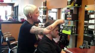 How to Properly Spike Mens Hair  So It Will Remain AllDay James Anthony Salon [upl. by Abbot]