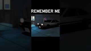 initial D  REMEMBER ME eurobeat shorts [upl. by Besse80]