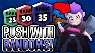 How to Push With Randoms in Brawl Stars  3v3 Trophy Pushing Tips [upl. by Asirrak731]