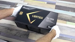 Seasonic VERTEX GX1000 PSU Unboxing [upl. by Stephania9]