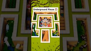 Minecraft Ultimate Underground House 🏠 minecraft [upl. by Elleirua]