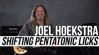 Joel Hoekstra Lesson Shifting Penatonic Licks to Create quotOutsidequot Sounds [upl. by Josi]