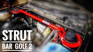 How to Make Strut Bar DIY  Kako napraviti ojačanje na autu koska [upl. by Anaul]