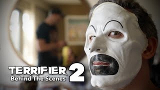 Terrifier 2 Behind The Scenesat Creep IE Con 2023 4K [upl. by Ennyletak]