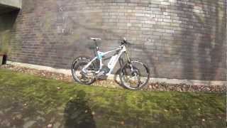 Haibike eq xDuro fs rx 2012 Bosch Motor Ostern 2013 im Wald [upl. by Perseus]