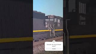 200 car train in southline District Roscale roblox 15 engines [upl. by Dwane503]