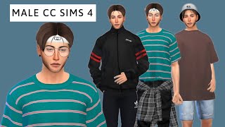 Sims 4 cc shopping male💙 links [upl. by Juliane]