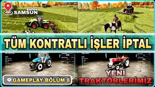 YİNE BİR KONRATLI İŞ VAKASI DAHA  TRAKTÖRLERİMİZİ YENİLEDİK  Farming Simulator 22 55ragnar [upl. by Marquez]