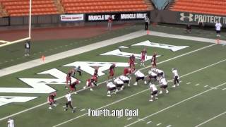 5 Kahuku vs 4 Farrington 10232014 [upl. by Everrs]