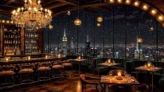 New York Jazz Lounge amp Relaxing Jazz Bar Classics  Gentle Saxophone Jazz Music for Work Study [upl. by Arraeis71]