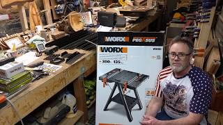 WORX WX051 PEGASUS Portable Work table Part 2 [upl. by Milinda]