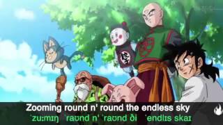 Dragon Ball Z  Opening  Cha La Head Cha La  English Lyric amp Phonethic Symbols [upl. by Leahcimauhsoj]