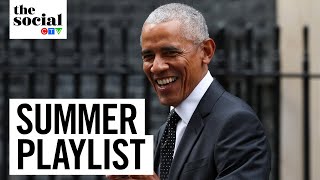 Barack Obama Drops His Summer Playlist and Reading List  The Social [upl. by Aan]