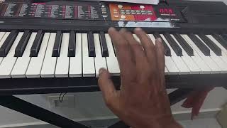 gore gore mukhde pe kala kala chasma hindi song keyboard play [upl. by Rosemary]