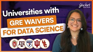 GRE Waiver For MS in Data Science in US  Universities Waiving GRE For Fall 2024  MS in USA Yocket [upl. by Darooge]