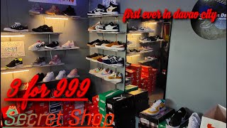 Secret Shop  3 shoes for only 999 First in Davao City [upl. by Leciram]