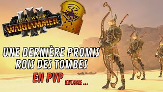 Une dernière promis  Rois des TOMBES en PvP  Total War Warhammer 3 [upl. by Bundy]