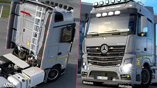 ETS2 147 MercedesBenz NEW Actros by Dotec ▶️ MEGA Mod [upl. by Zimmer]