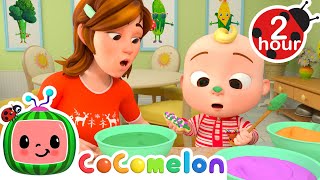 Christmas Colors Song  More Nursery Rhymes amp Kids Songs  2 Hours of CoComelon Holidays [upl. by Helbonia]