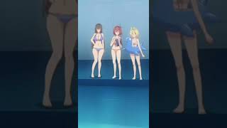 HENSUKI GIRLS 👙 PART 3 anime animeedit bikini animegirl animegirls [upl. by Wellington898]