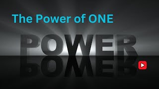 What Is The POWER of ONE Change Power Hope Vote2024 [upl. by Adyahs]