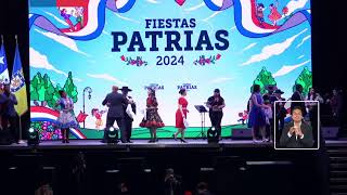 Fiestas Patrias 2024 Inauguración de las Fondas del Parque O’Higgins [upl. by Nezam]